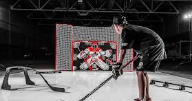 ice hockey goal crease